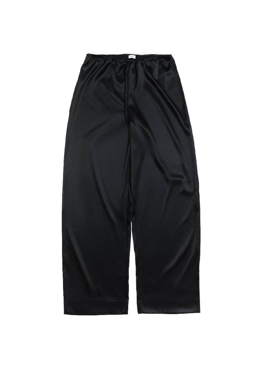 Ruby Silk Pant - Black