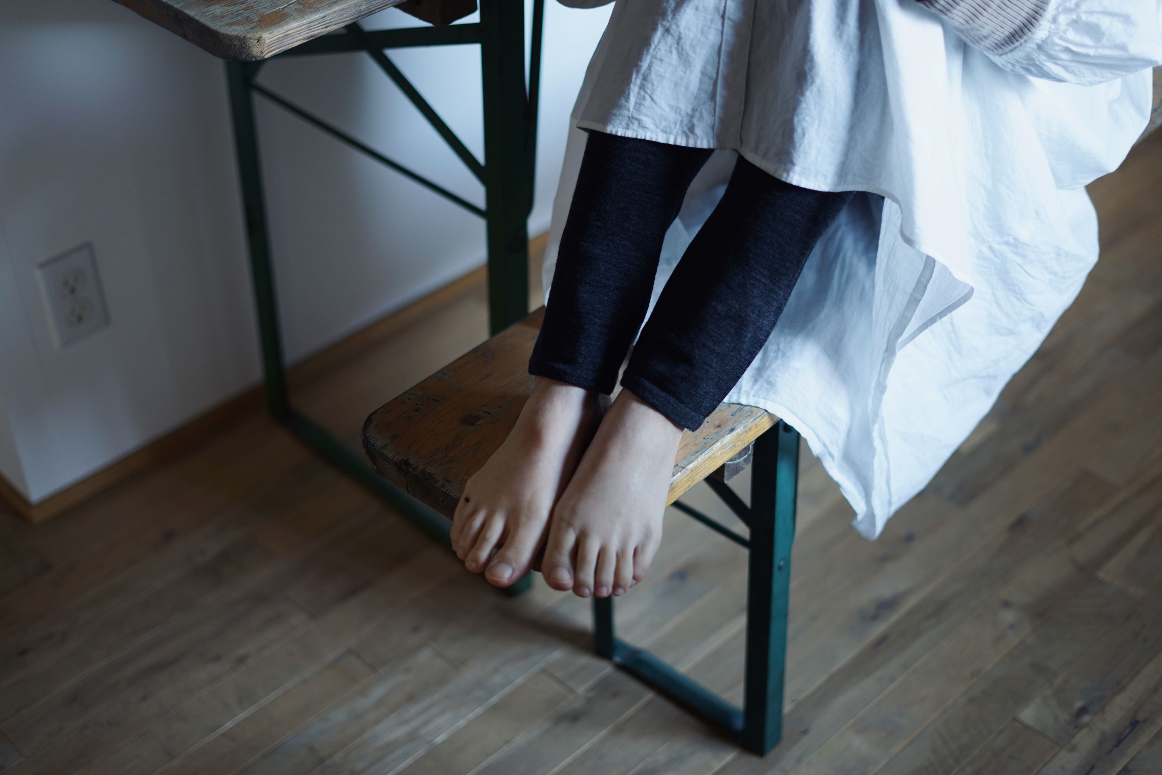 Silk Wool Leggings
