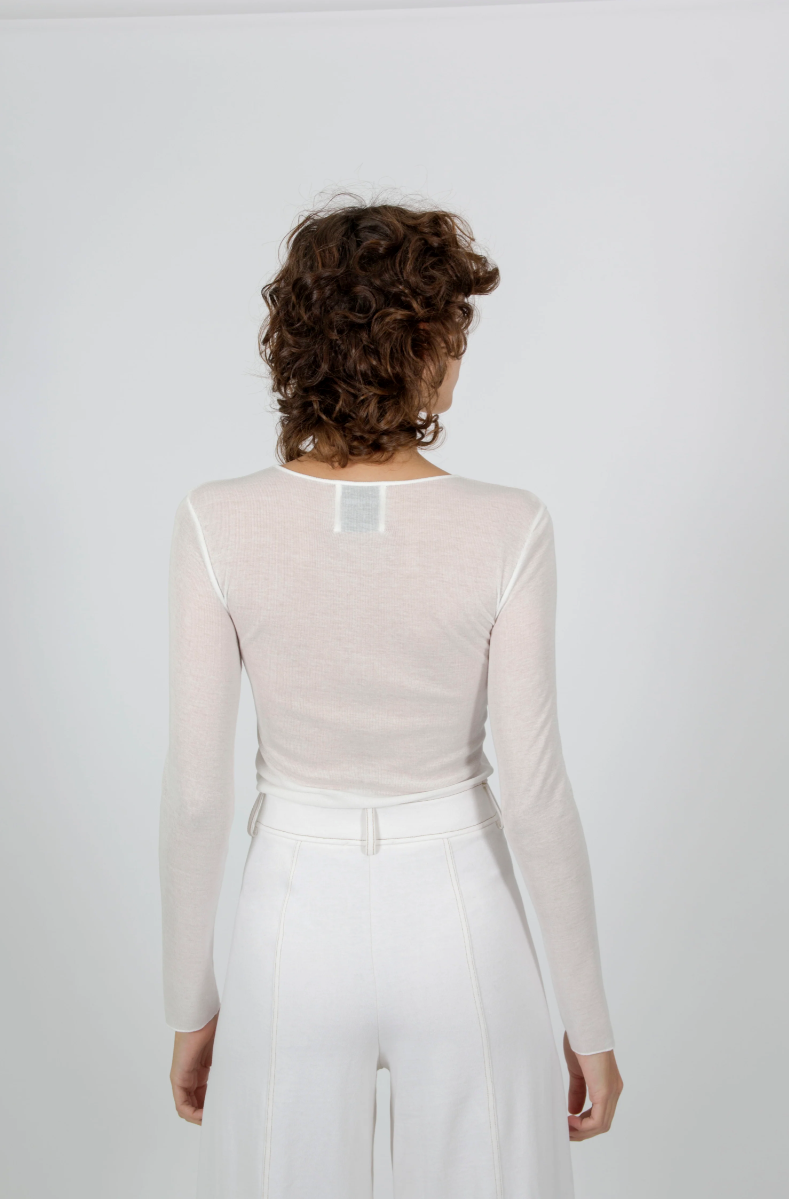 .BLACKTOGREY - Astro Top - White