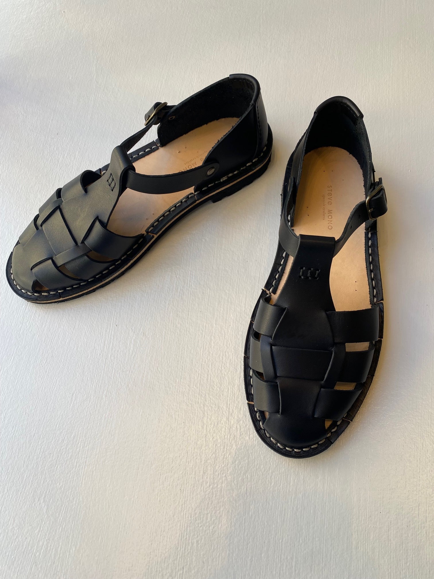 Steve Mono Sandals 10/01 - Black - tété