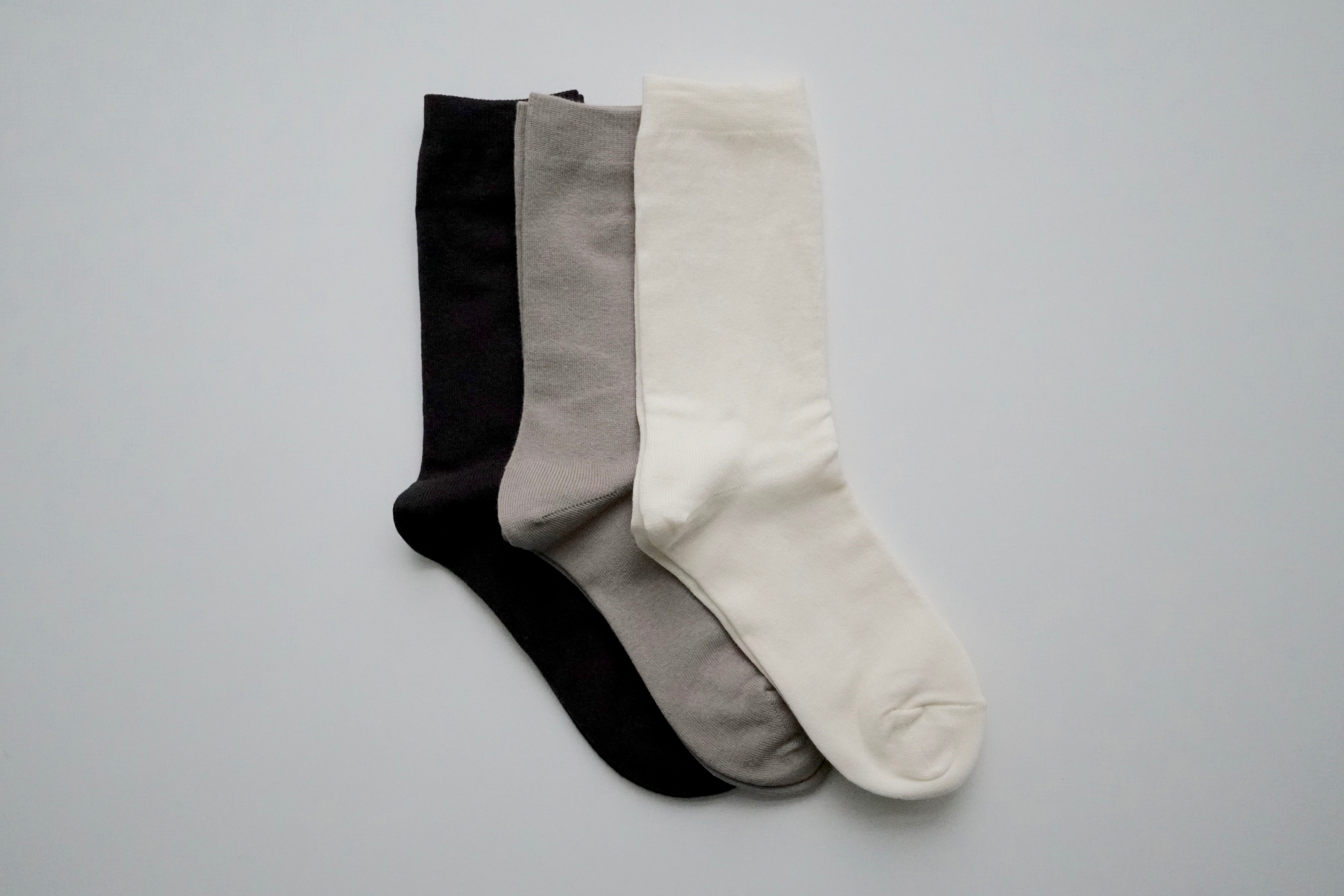 hakne Silk Cotton Double-Faced Socks