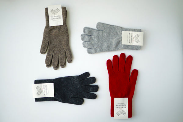 NISHIGUCHI KUTSUSHITA - Merino Wool Gloves