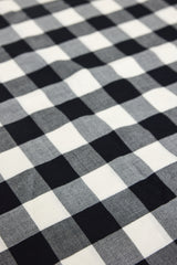 RICORRROBE - Scarf - Black & White Wool