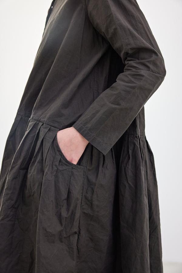 RICORRROBE - bd dress - waxed cotton olive