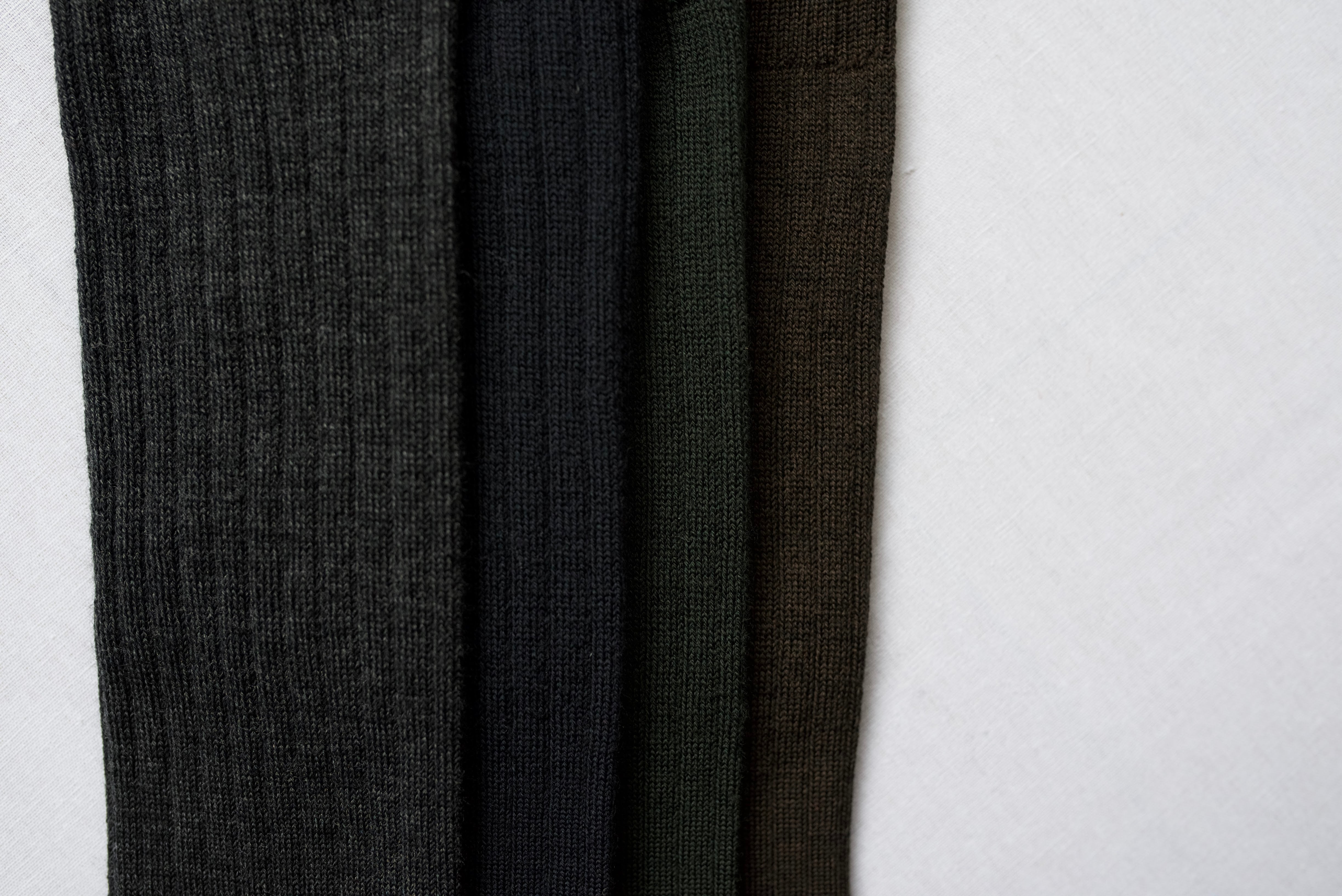 NISHIGUCHI KUTSUSHITA - Merino Wool High Socks
