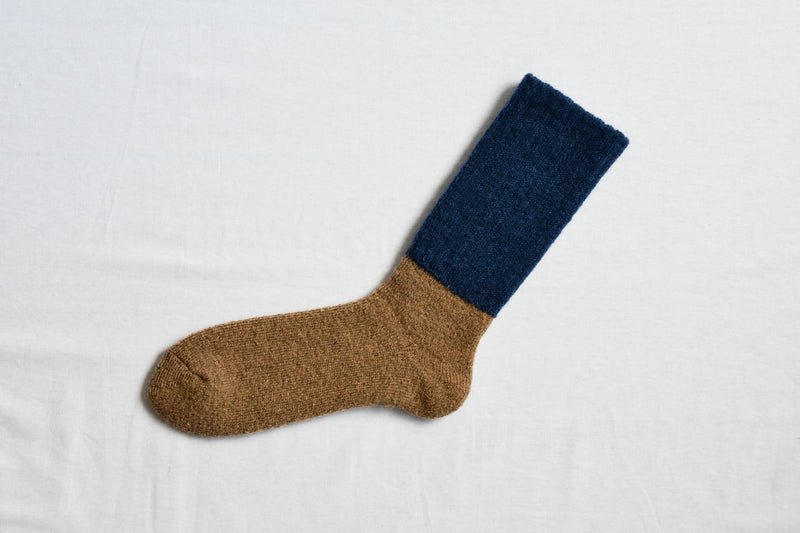 NISHIGUCHI KUTSUSHITA - Mohair Wool Pile Socks